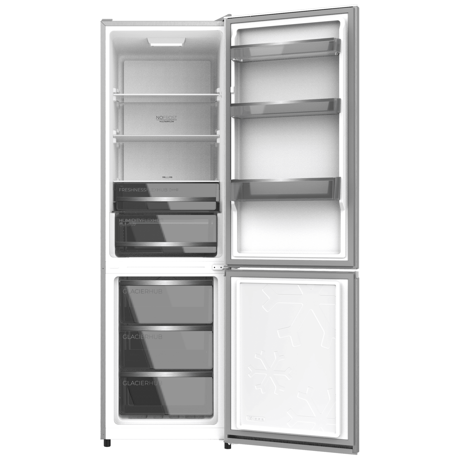 Cecotec Bolero CoolMarket Combi 335 Inox E Frigorífico