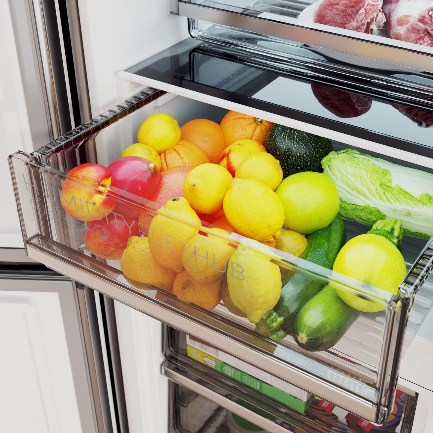 Cecotec Bolero CoolMarket Combi 335 Inox E Frigorífico