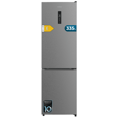 Cecotec Bolero CoolMarket Combi 335 Inox E Frigorífico