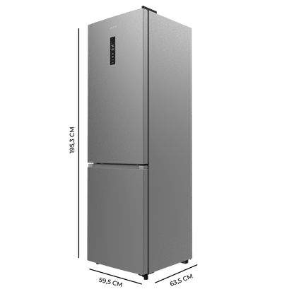 Cecotec Bolero CoolMarket Combi 335 Inox E Frigorífico