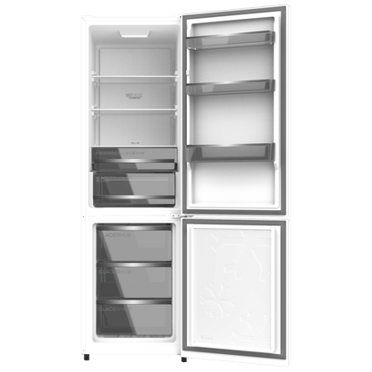 Bolero CoolMarket Combi 335 White Glass E