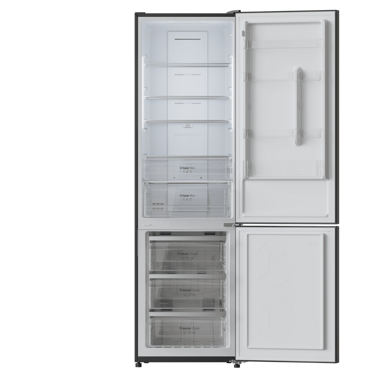 Cecotec Bolero CoolMarket 356 Dark E Frigorífico Combi 356L