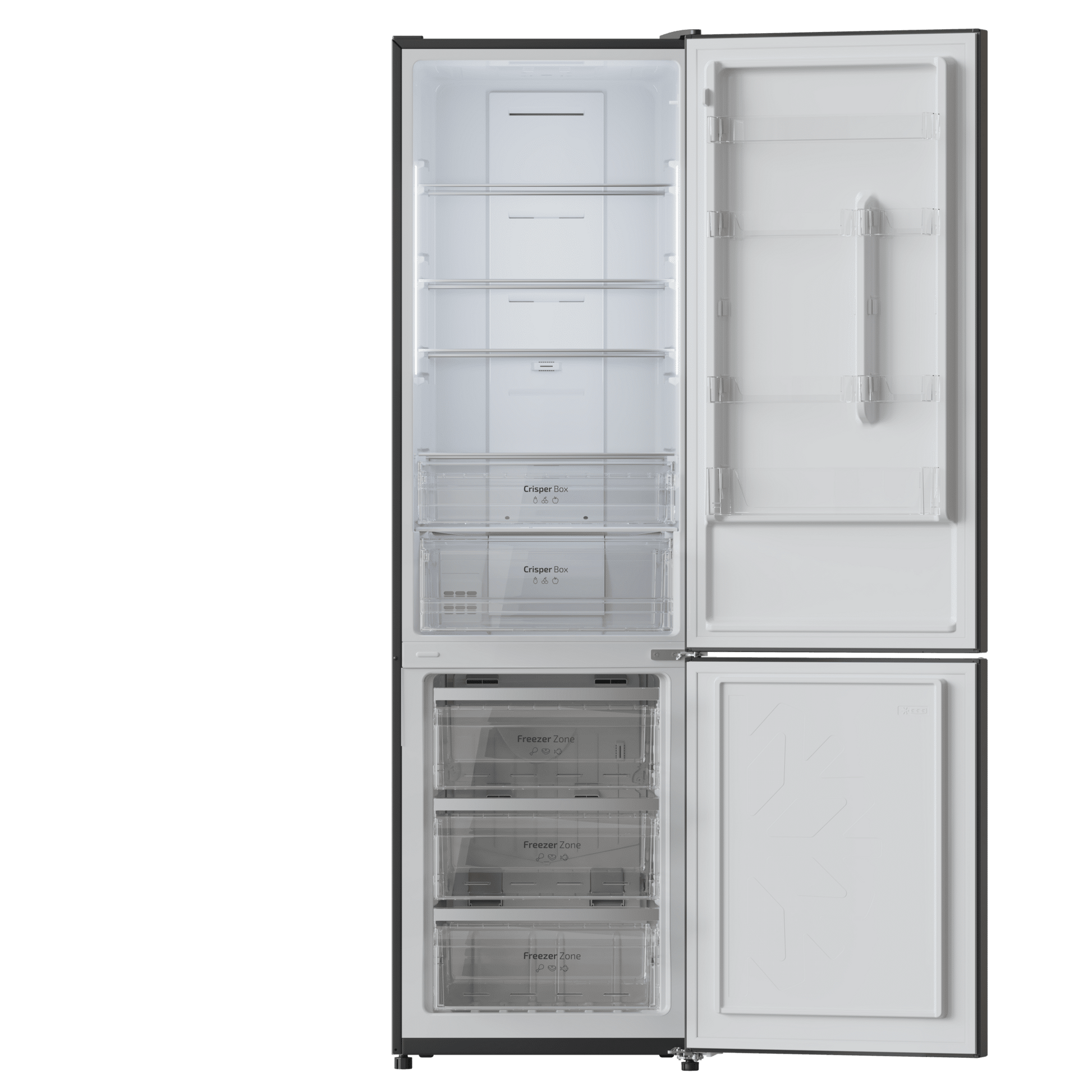 Cecotec Bolero CoolMarket 356 Dark E Frigorífico Combi 356L