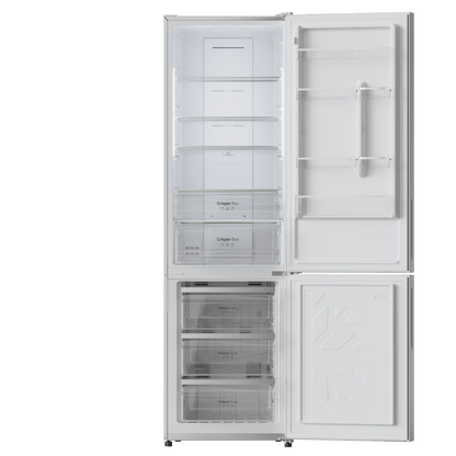 Cecotec CoolMarket Combi 356 Frigorífico Glass Grey D 356L