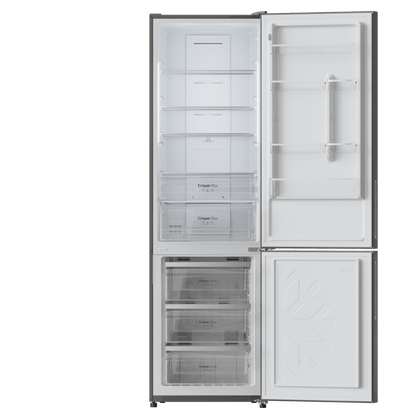 Cecotec Bolero CoolMarket Combi 356 Grey Glass Frigorífico