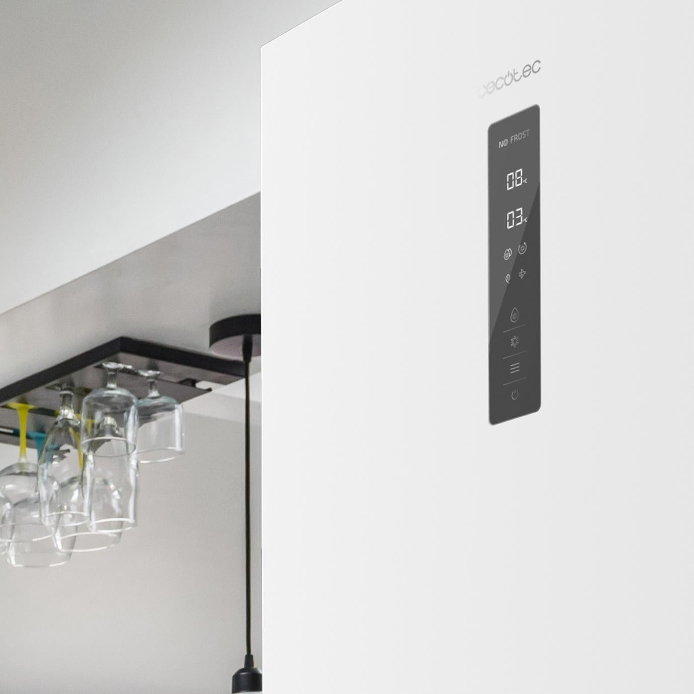 Cecotec Bolero CoolMarket Combi 356 Frigorífico No Frost Blanco E