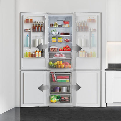 Cecotec Bolero CoolMarket Combi 356 Frigorífico No Frost Blanco E