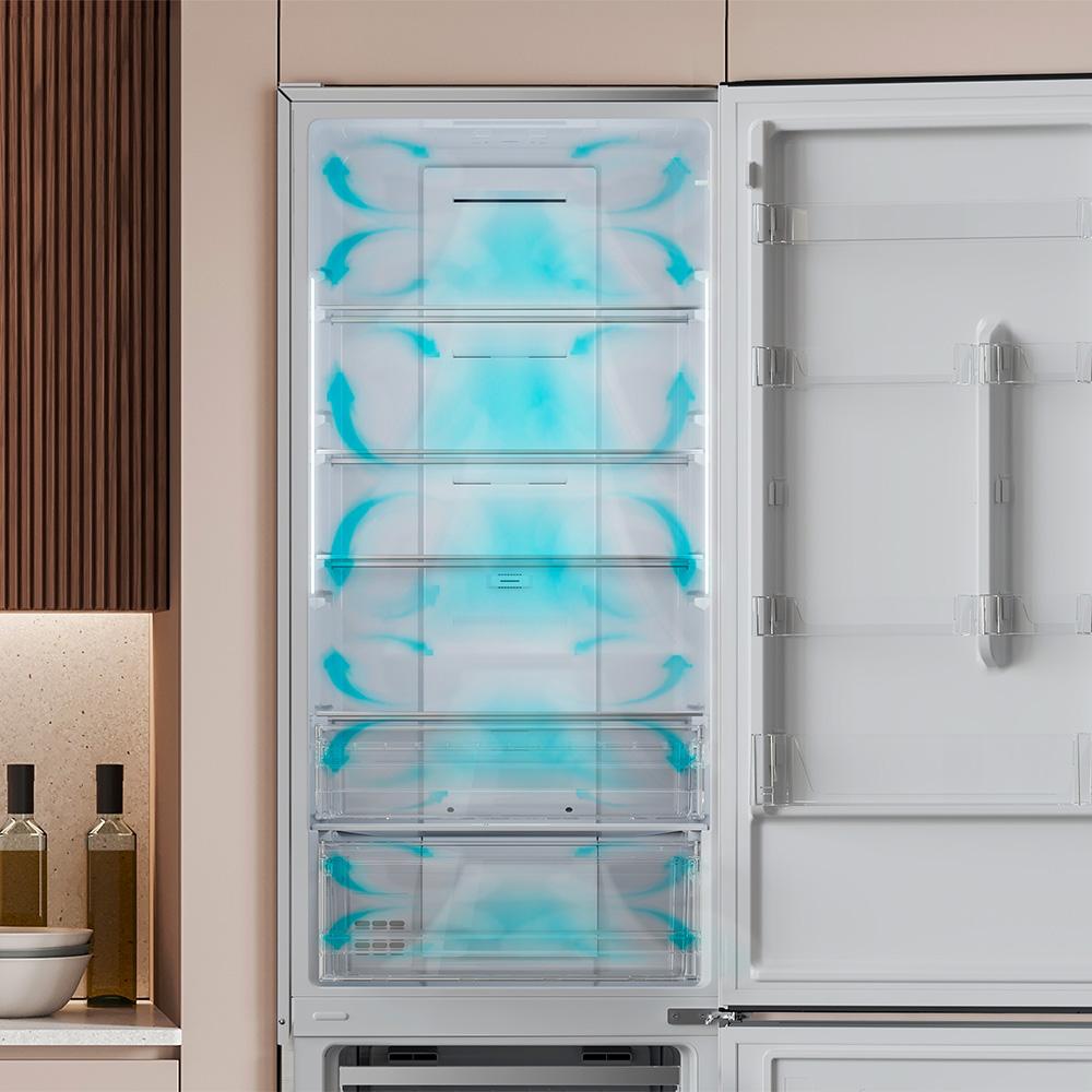 Cecotec Bolero CoolMarket 356 Frigorífico White Glass No Frost
