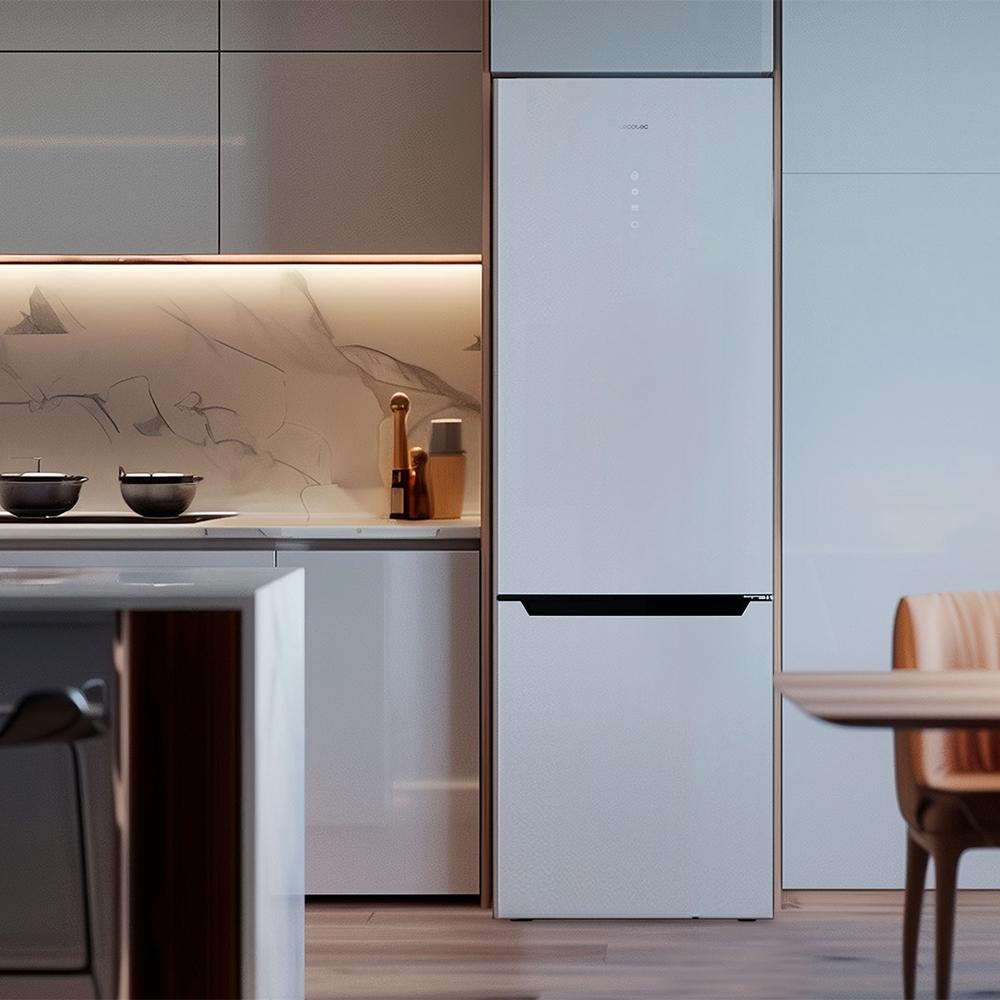 Cecotec Bolero CoolMarket 356 Frigorífico White Glass No Frost