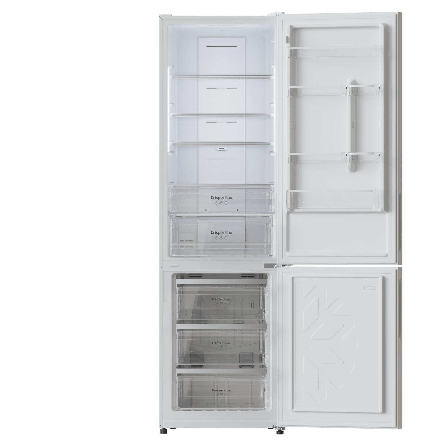 Cecotec Bolero CoolMarket 356 Frigorífico White Glass No Frost