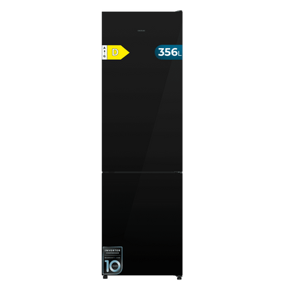 Cecotec Bolero CoolMarket Combi 356i Frigorífico Combi No Frost Negro