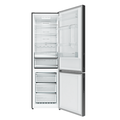 Cecotec Bolero CoolMarket Combi 356i Frigorífico Combi Black Glass