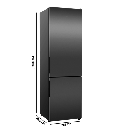 Cecotec Bolero CoolMarket Combi 356i Frigorífico 356L Dark D
