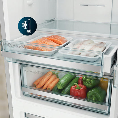 Cecotec Bolero CoolMarket Combi 356i Frigorífico 356L Dark D