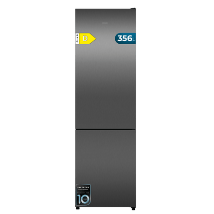 Cecotec Bolero CoolMarket Combi 356i Frigorífico 356L Dark D