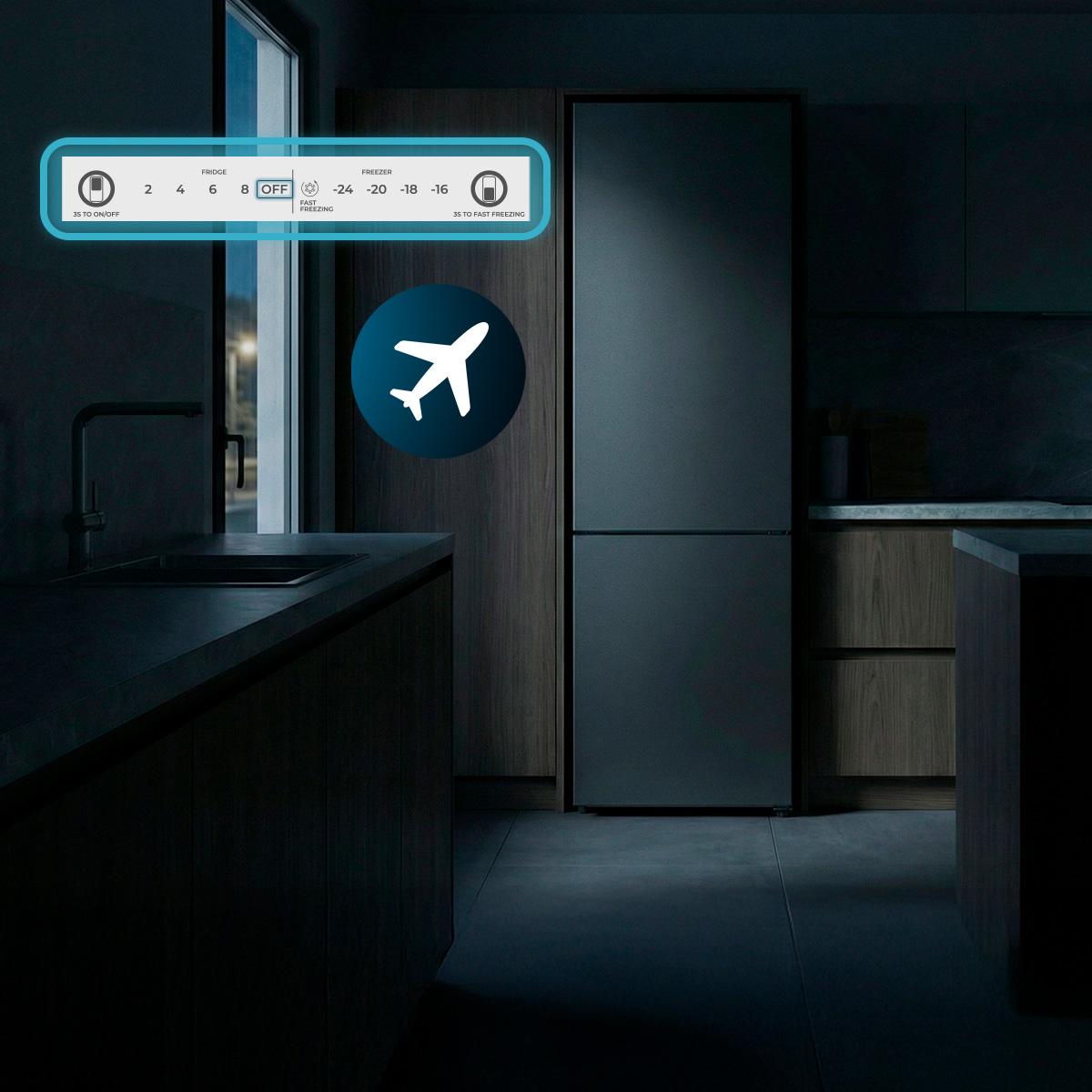 Cecotec Bolero CoolMarket Combi 356i Frigorífico Combi No Frost Dark