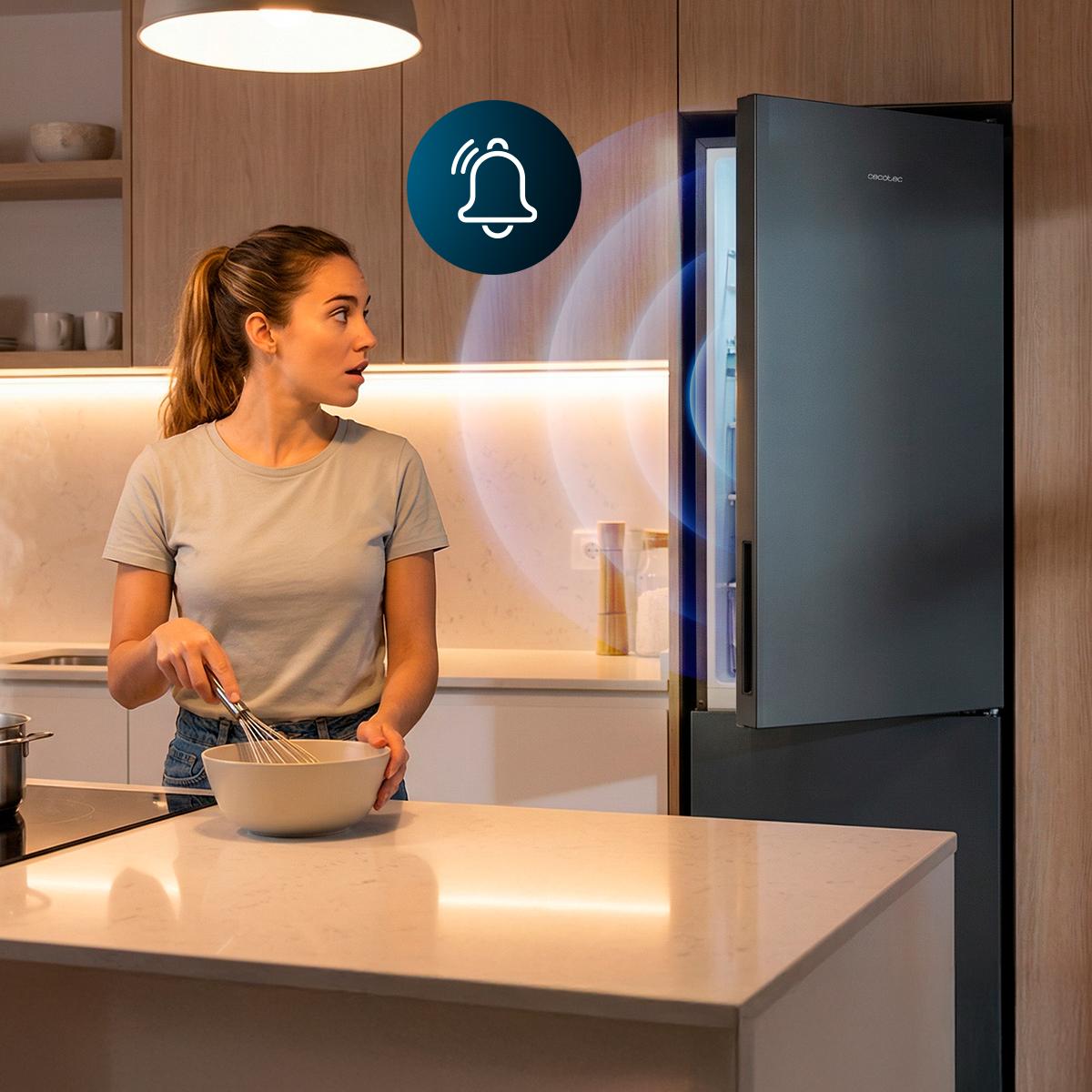 Cecotec Bolero CoolMarket Combi 356i Frigorífico Combi No Frost Dark