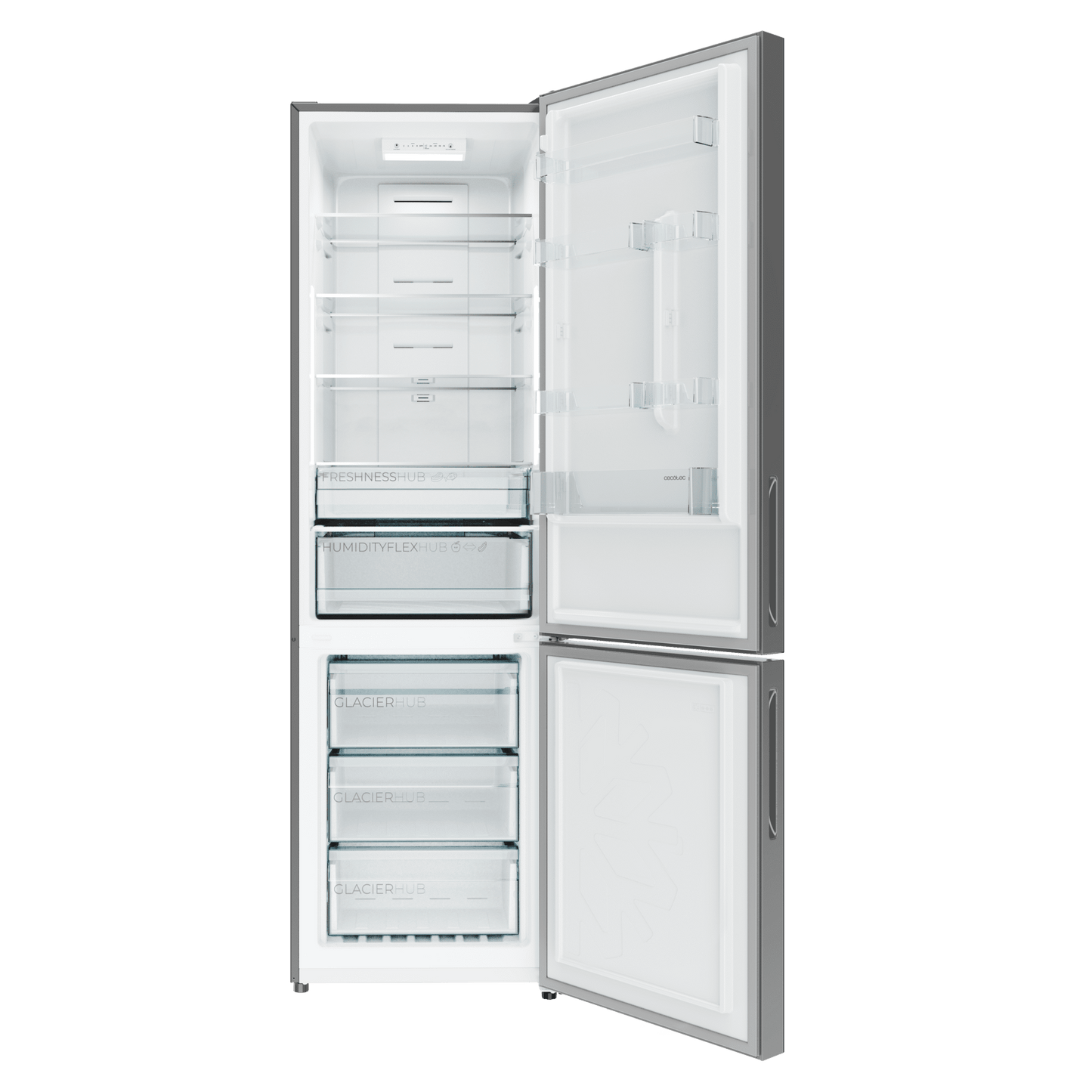 Cecotec Bolero CoolMarket Combi 356i Frigorífico Combi No Frost Dark