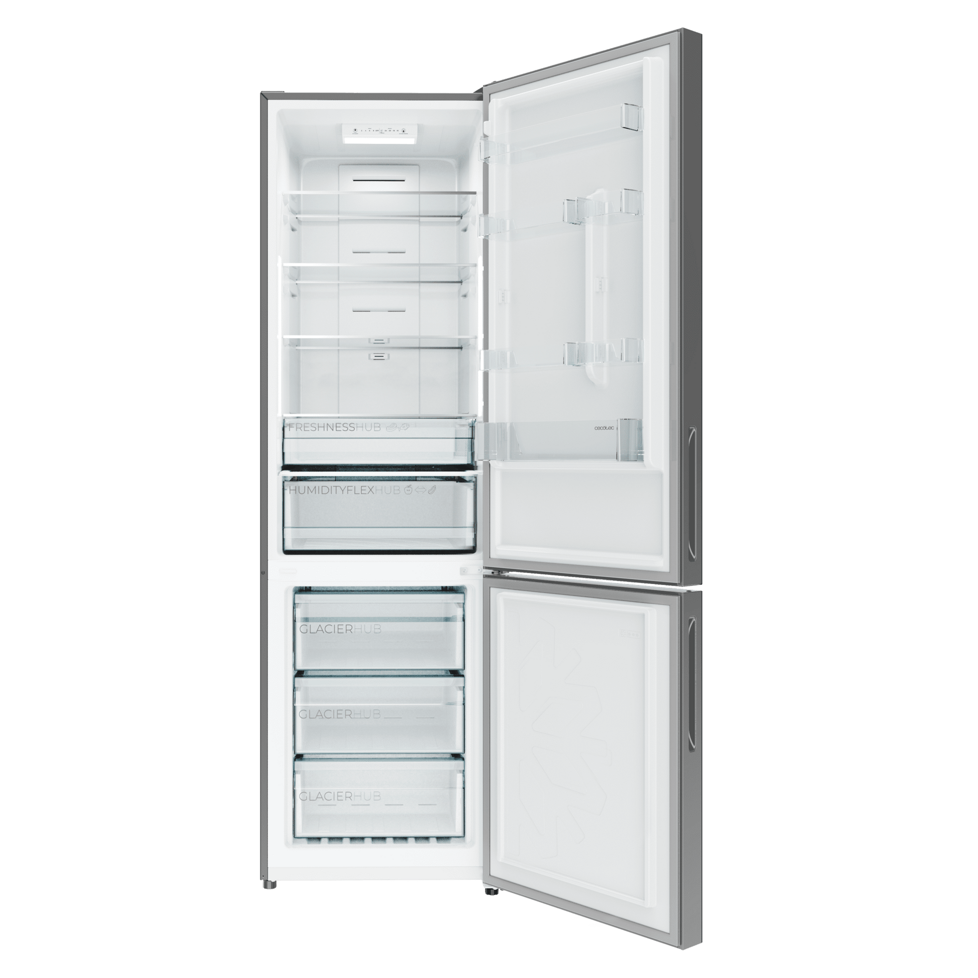 Cecotec Bolero CoolMarket Combi 356i Frigorífico Combi No Frost Dark