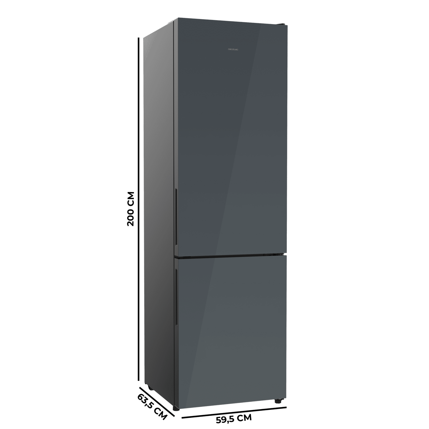 Cecotec Bolero CoolMarket Combi 356i 356L Gris Cristal