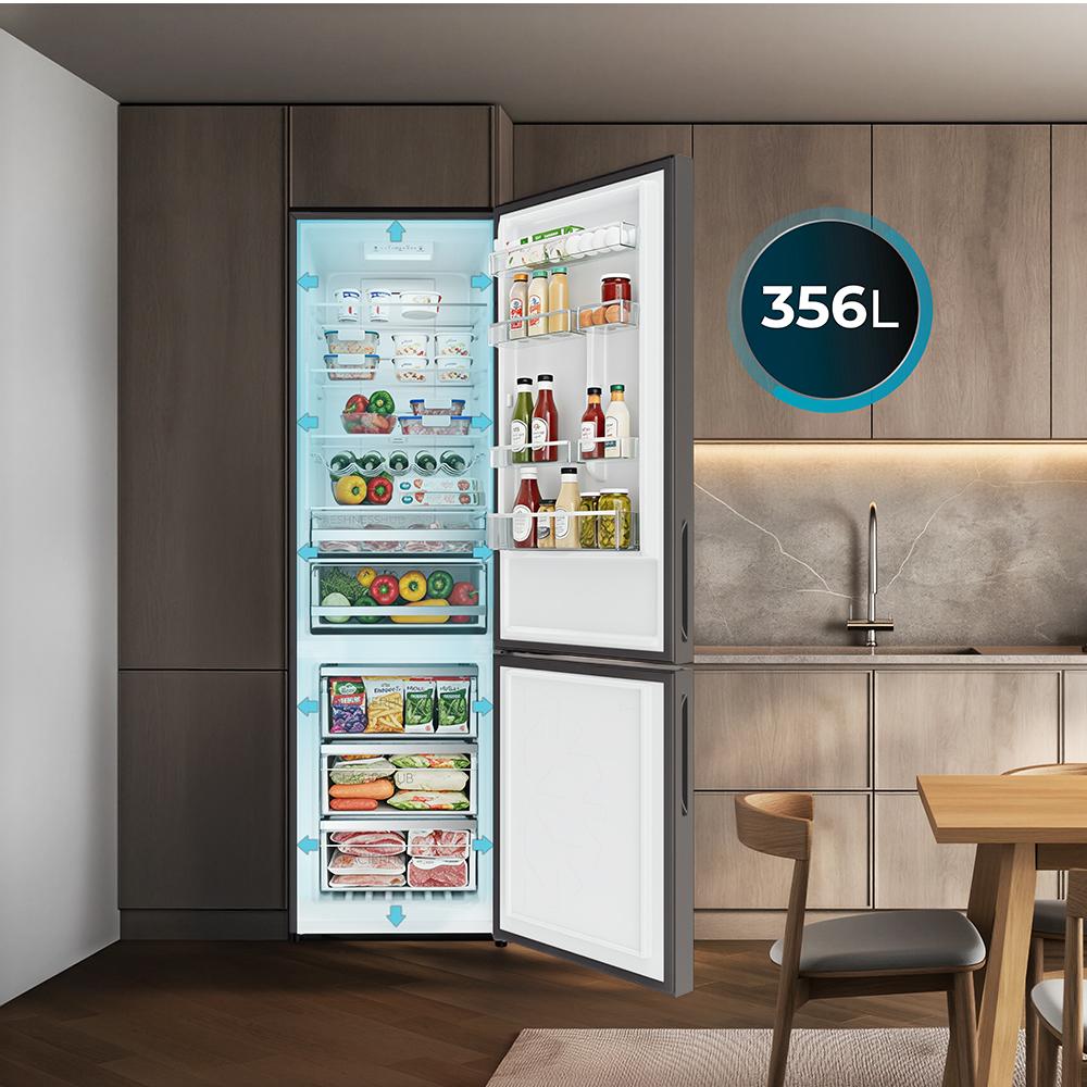 Cecotec Bolero CoolMarket Combi 356i 356L Gris Cristal