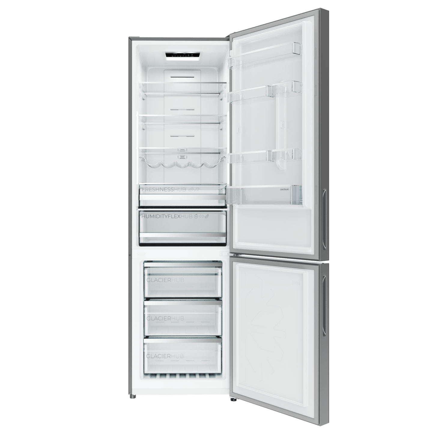 Cecotec Bolero CoolMarket Combi 356i 356L Gris Cristal