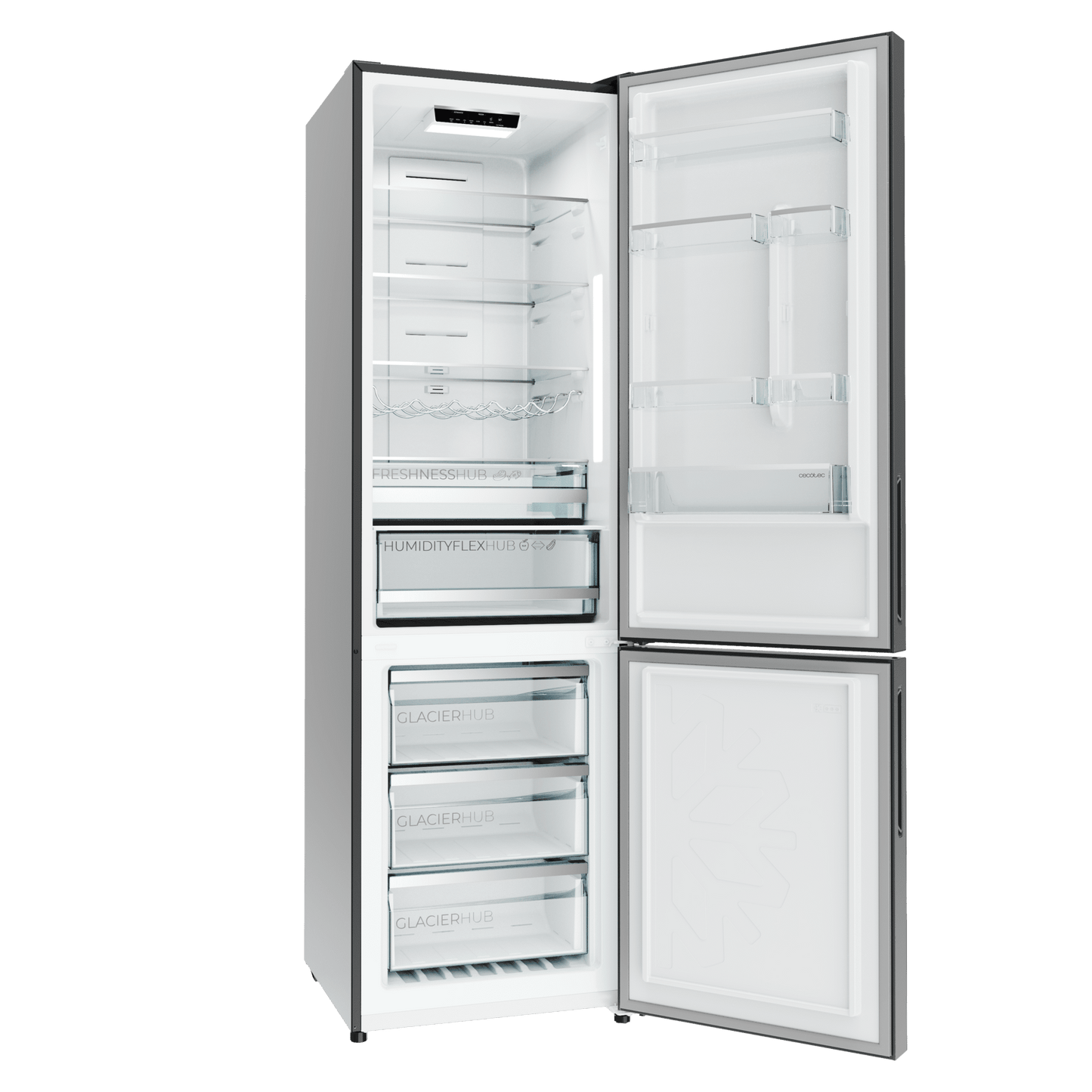 Cecotec Bolero CoolMarket Combi 356i 356L Gris Cristal