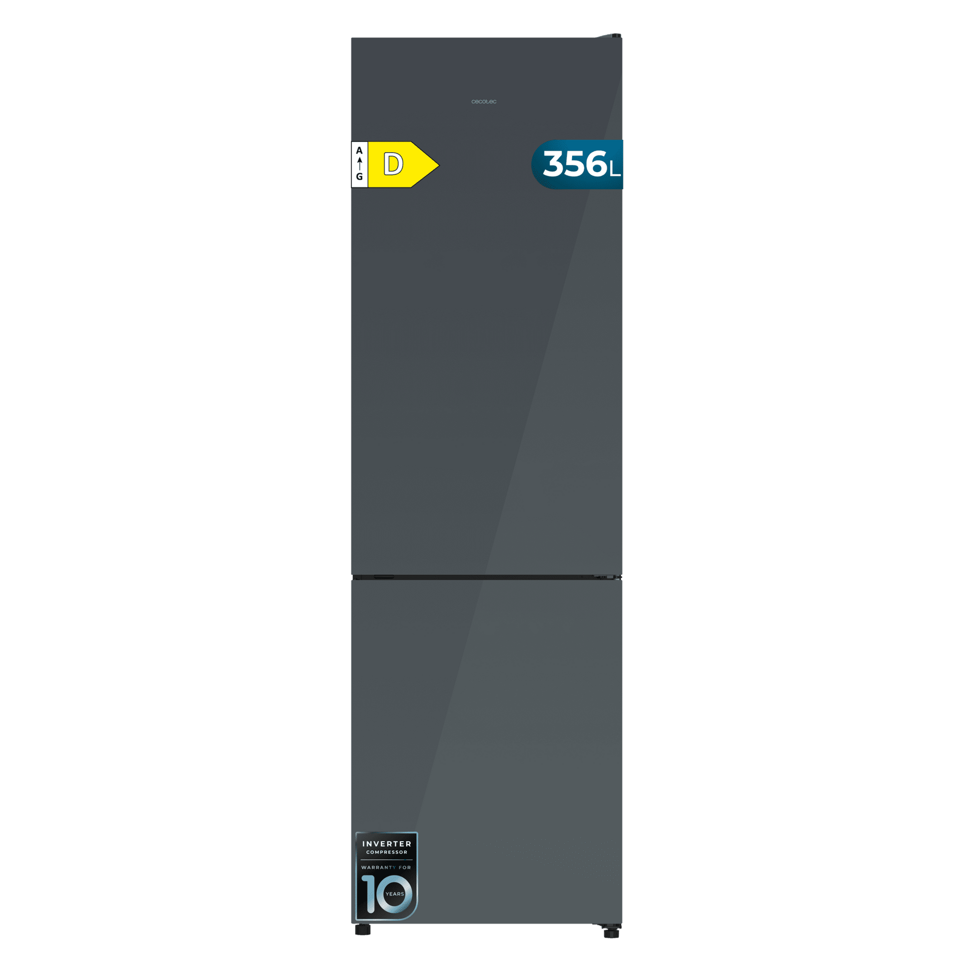 Cecotec Bolero CoolMarket Combi 356i 356L Gris Cristal