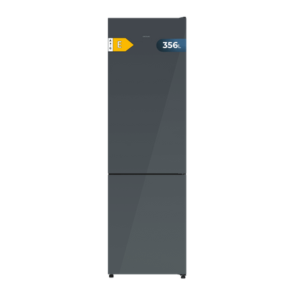 Cecotec Bolero CoolMarket Combi 356i Frigorífico Combi Cristal Gris 356 L