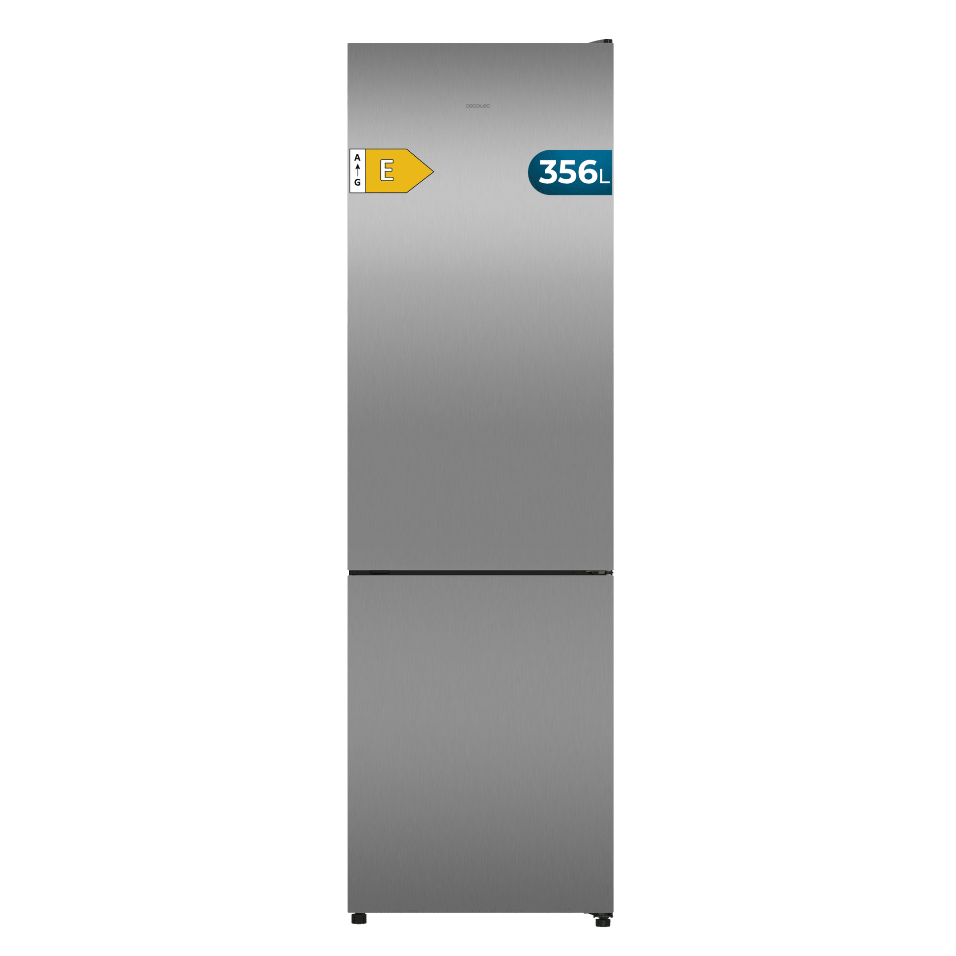 Cecotec CoolMarket 356i Frigorífico Combi Inox