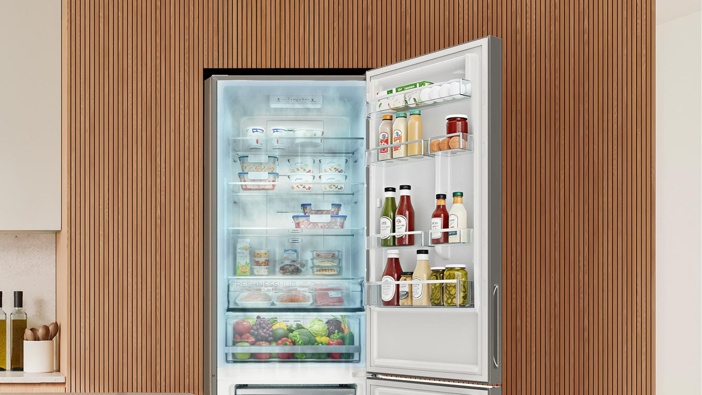 Cecotec CoolMarket 356i Frigorífico Combi Inox