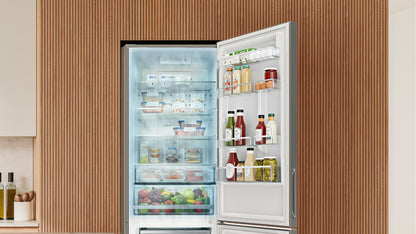 Cecotec CoolMarket 356i Frigorífico Combi Inox