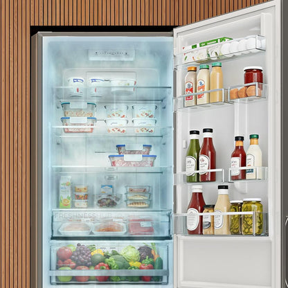 Cecotec CoolMarket 356i Frigorífico Combi Inox