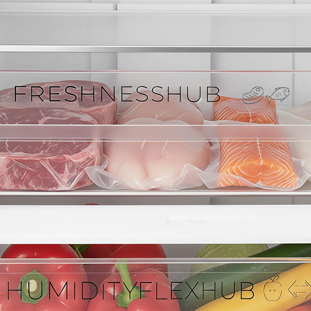 Cecotec CoolMarket 356i Frigorífico Combi Inox