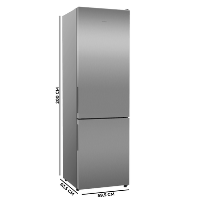 Cecotec CoolMarket 356i Frigorífico Combi Inox