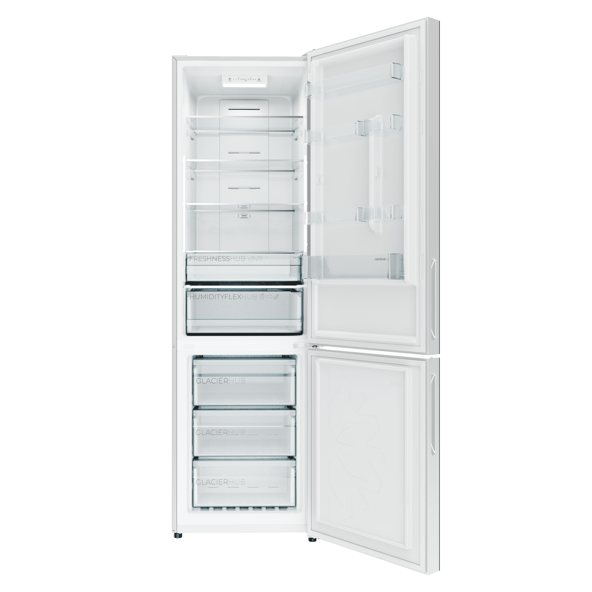 Cecotec Bolero CoolMarket Frigorífico Combi 356L No Frost Blanco