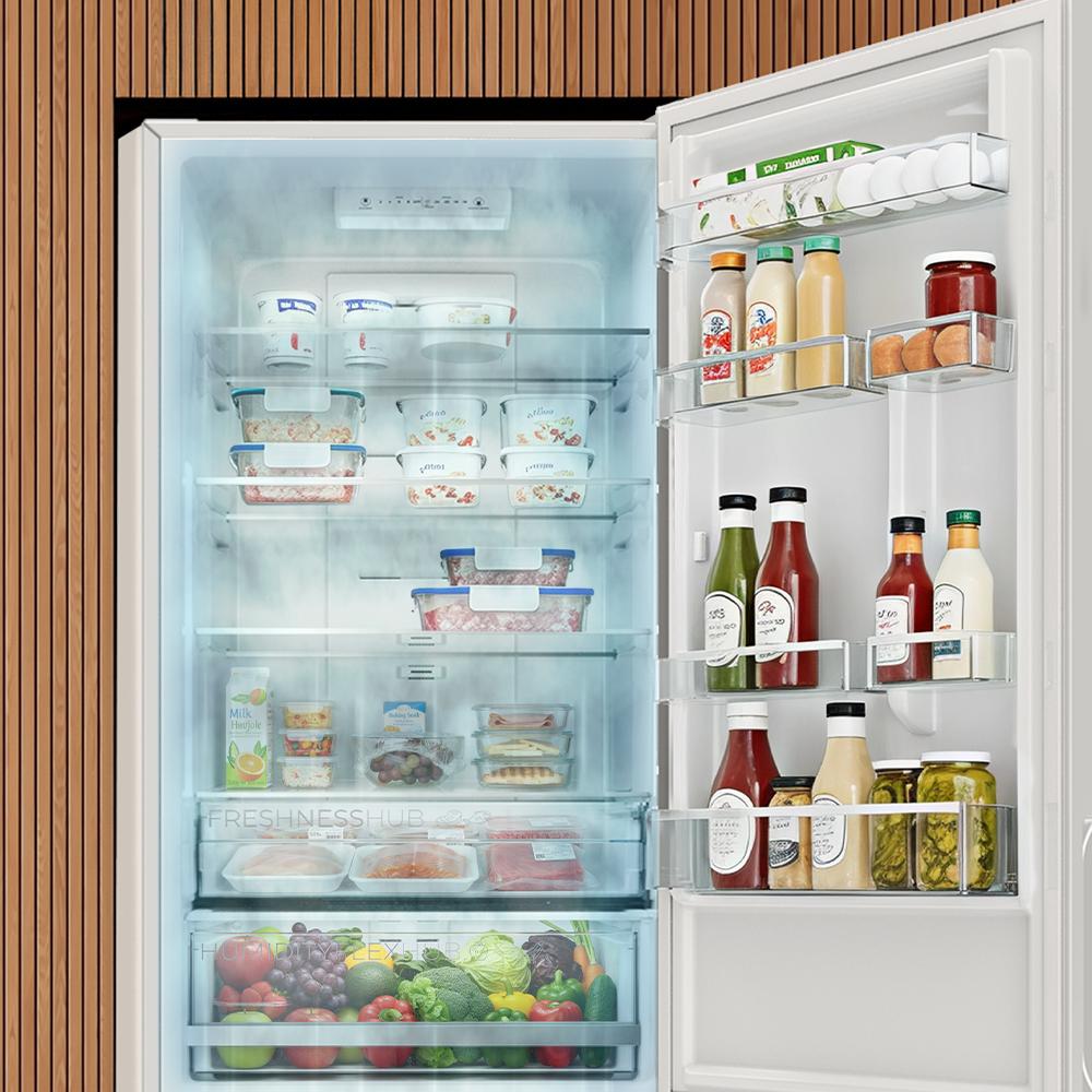 Cecotec Bolero CoolMarket Frigorífico Combi 356L No Frost Blanco