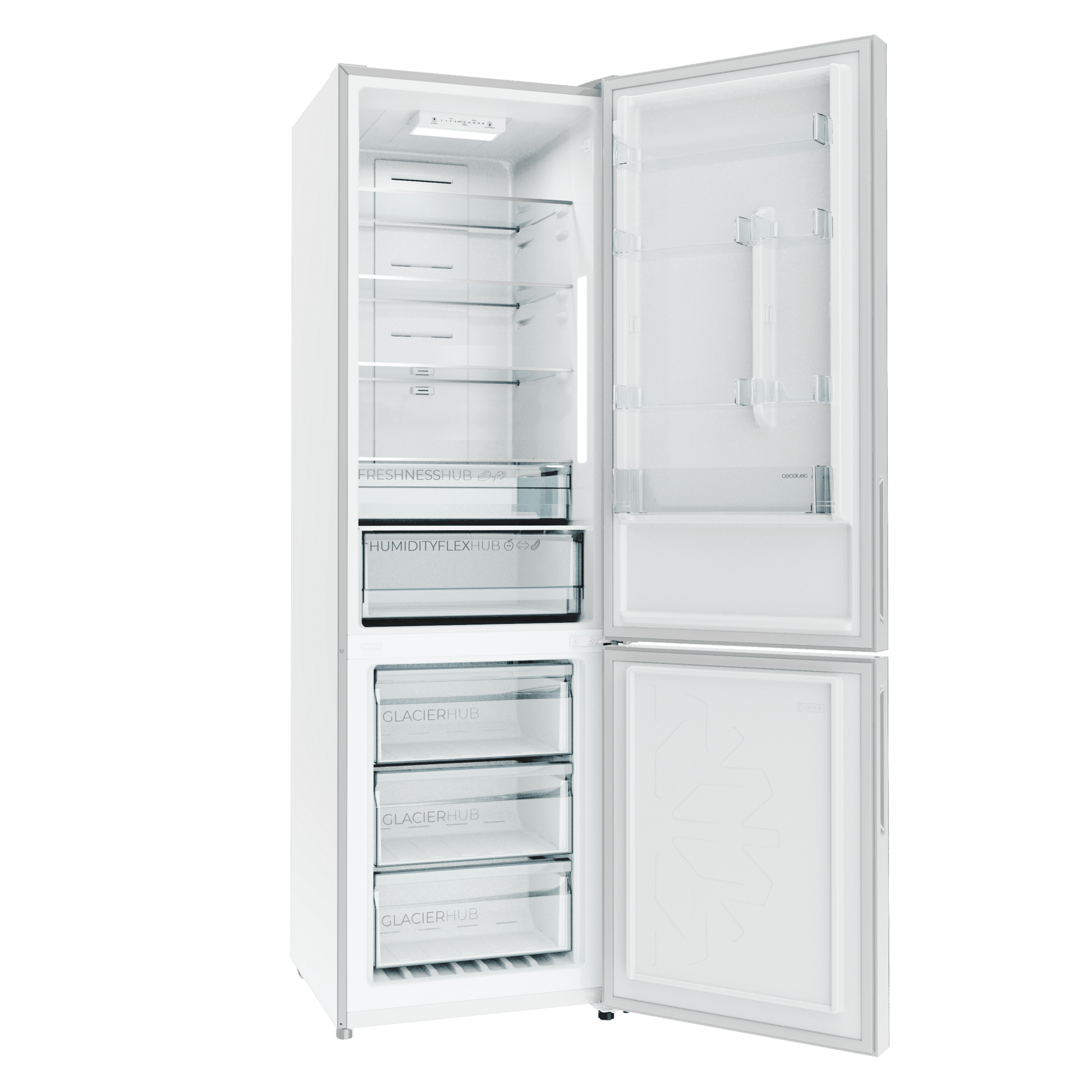 Cecotec Bolero CoolMarket Combi 356i Refrigerador Blanco 356 L