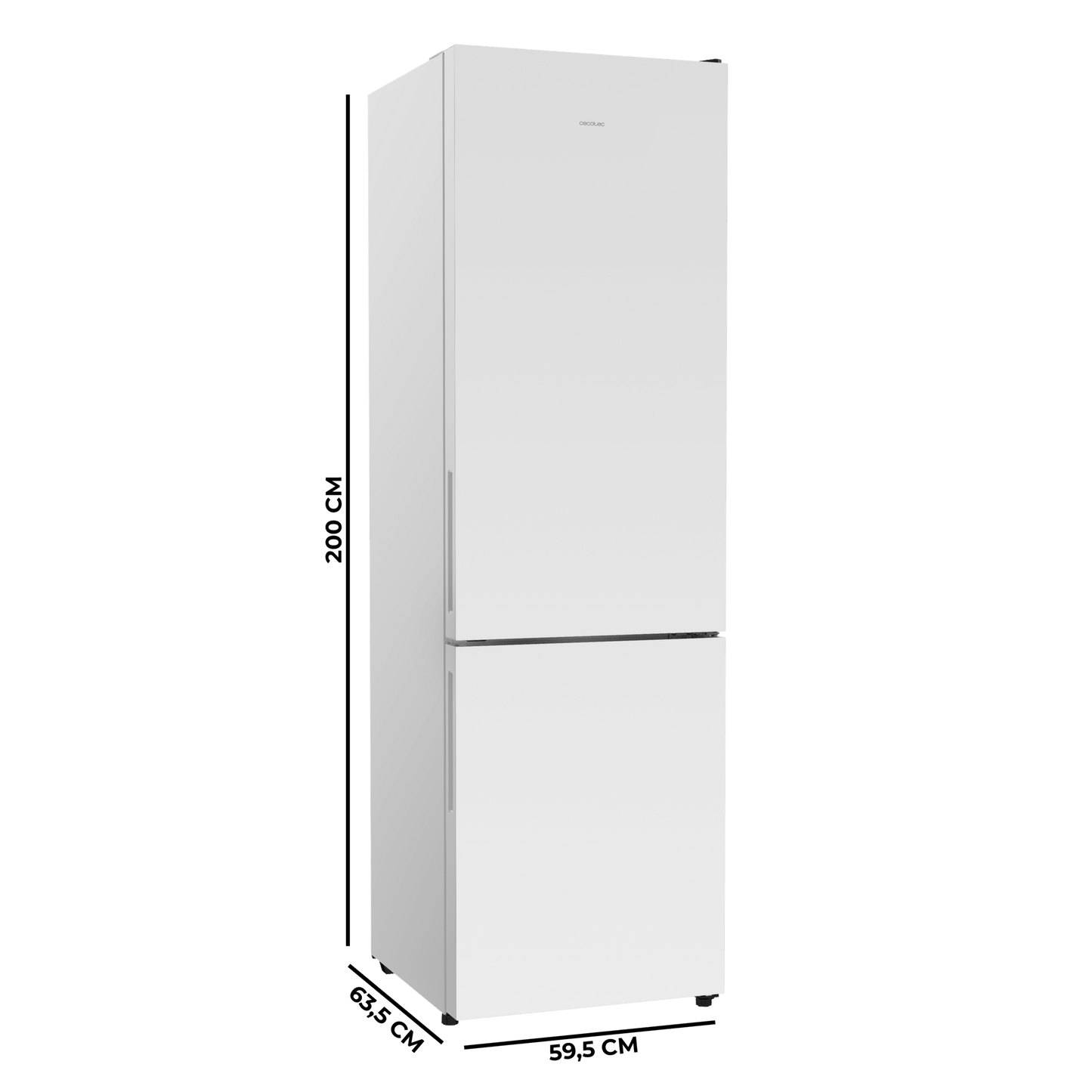 Cecotec Bolero CoolMarket Combi 356i Refrigerador Blanco 356 L