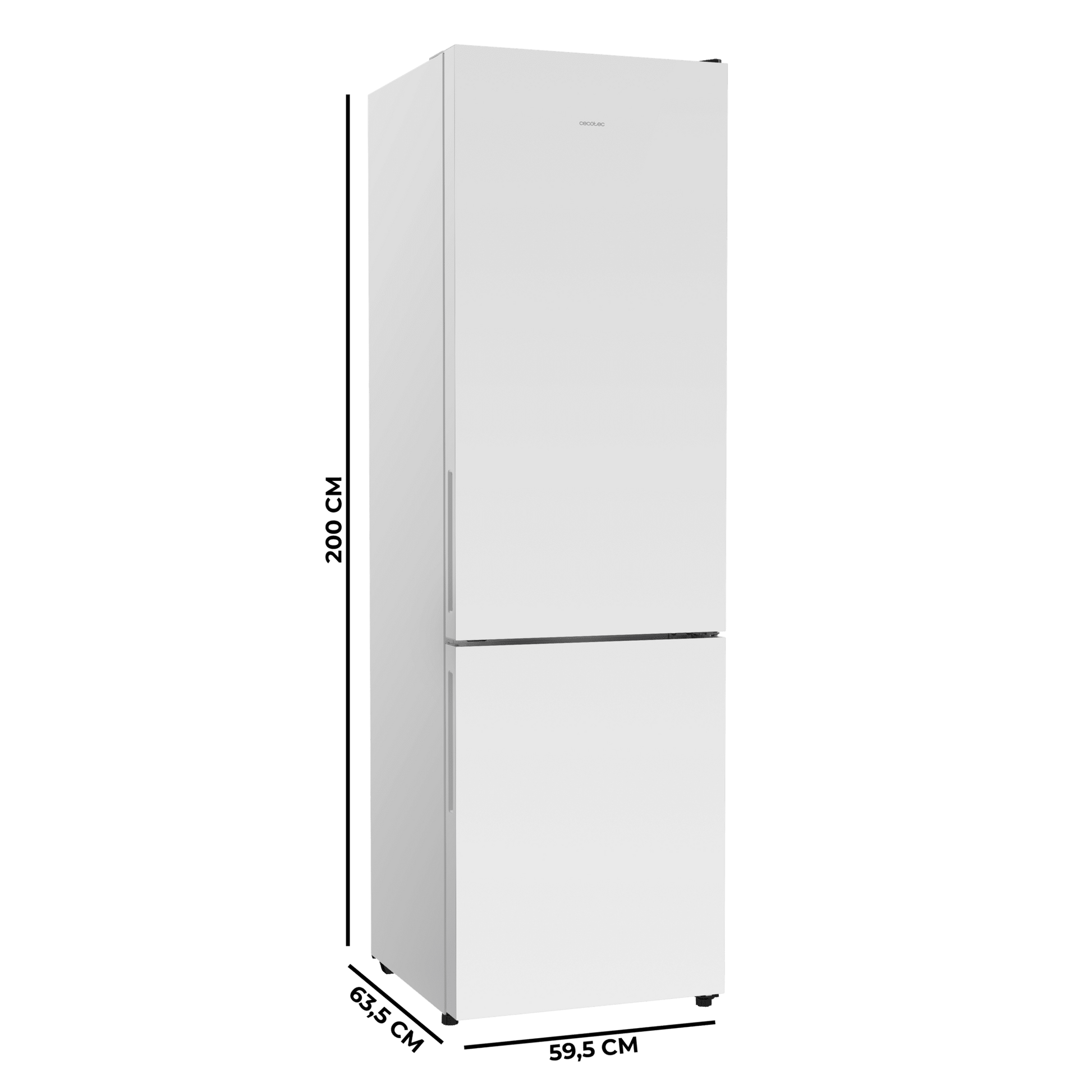 Cecotec Bolero CoolMarket Combi 356i Refrigerador Blanco 356 L