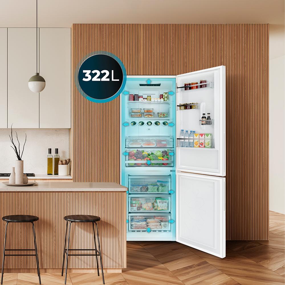 Cecotec Bolero CoolMarket Combi 356i Refrigerador Blanco 356 L