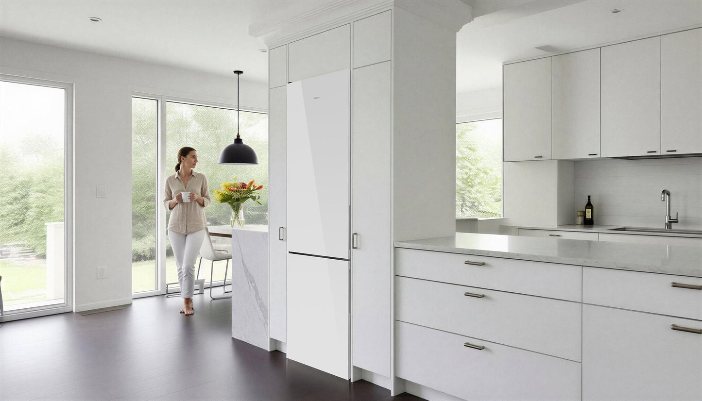 Bolero CoolMarket Combi 356i White Glass D