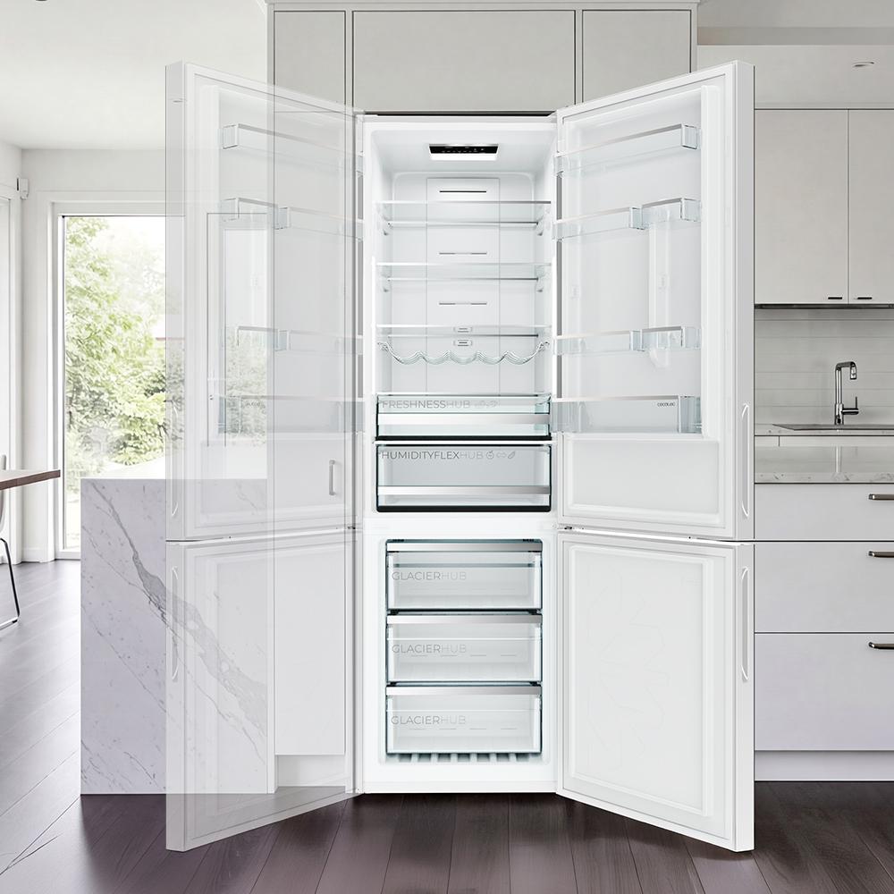 Bolero CoolMarket Combi 356i White Glass D