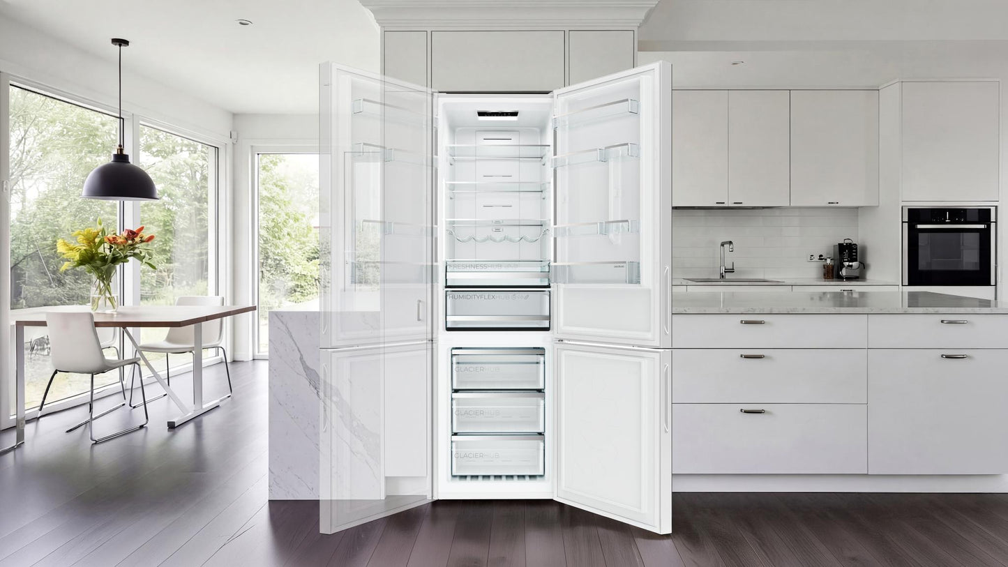 Bolero CoolMarket Combi 356i White Glass D