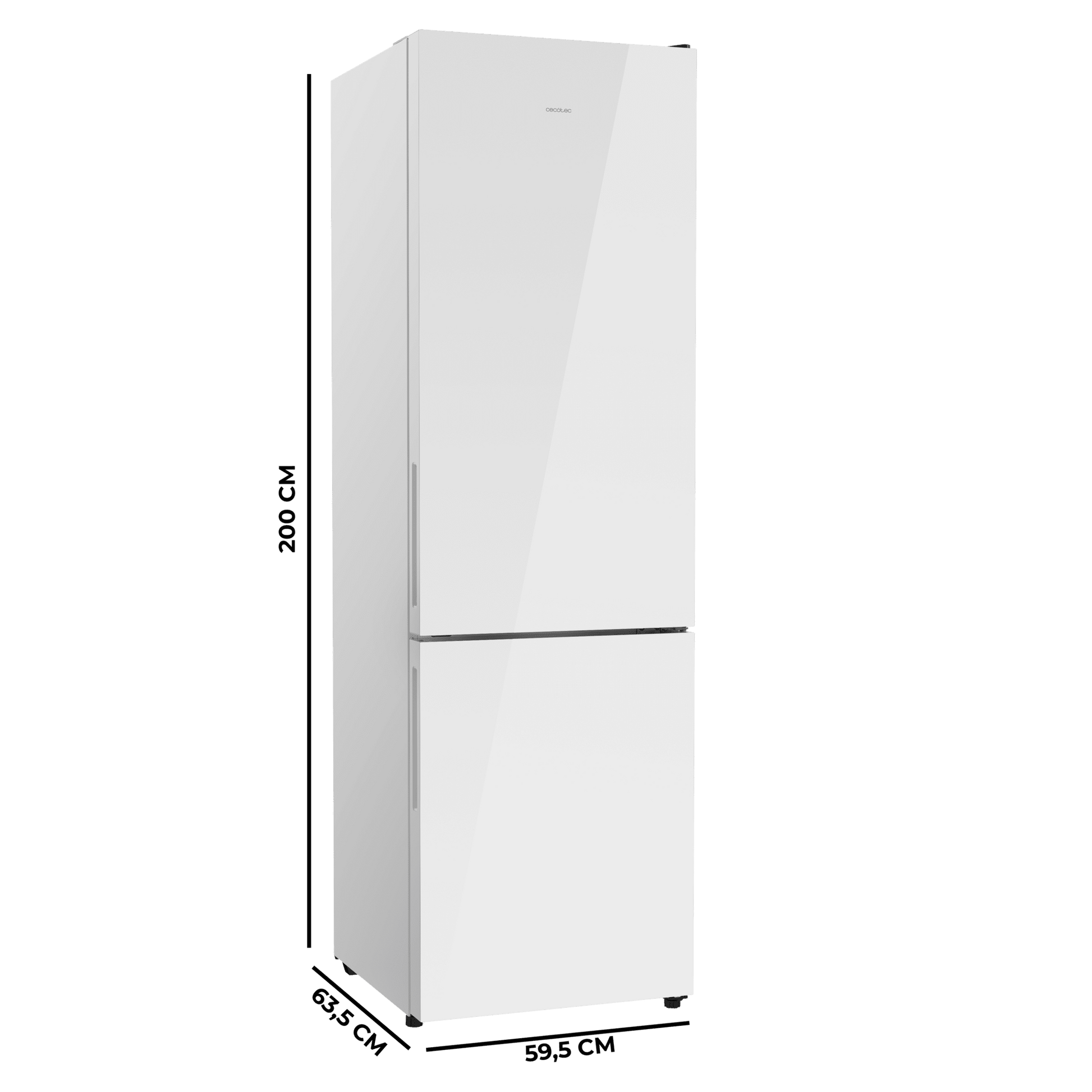 Bolero CoolMarket Combi 356i White Glass D