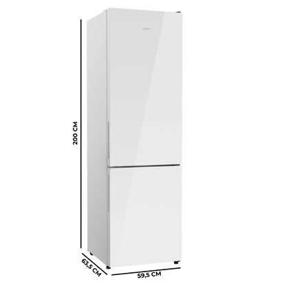 Bolero CoolMarket Combi 356i White Glass D