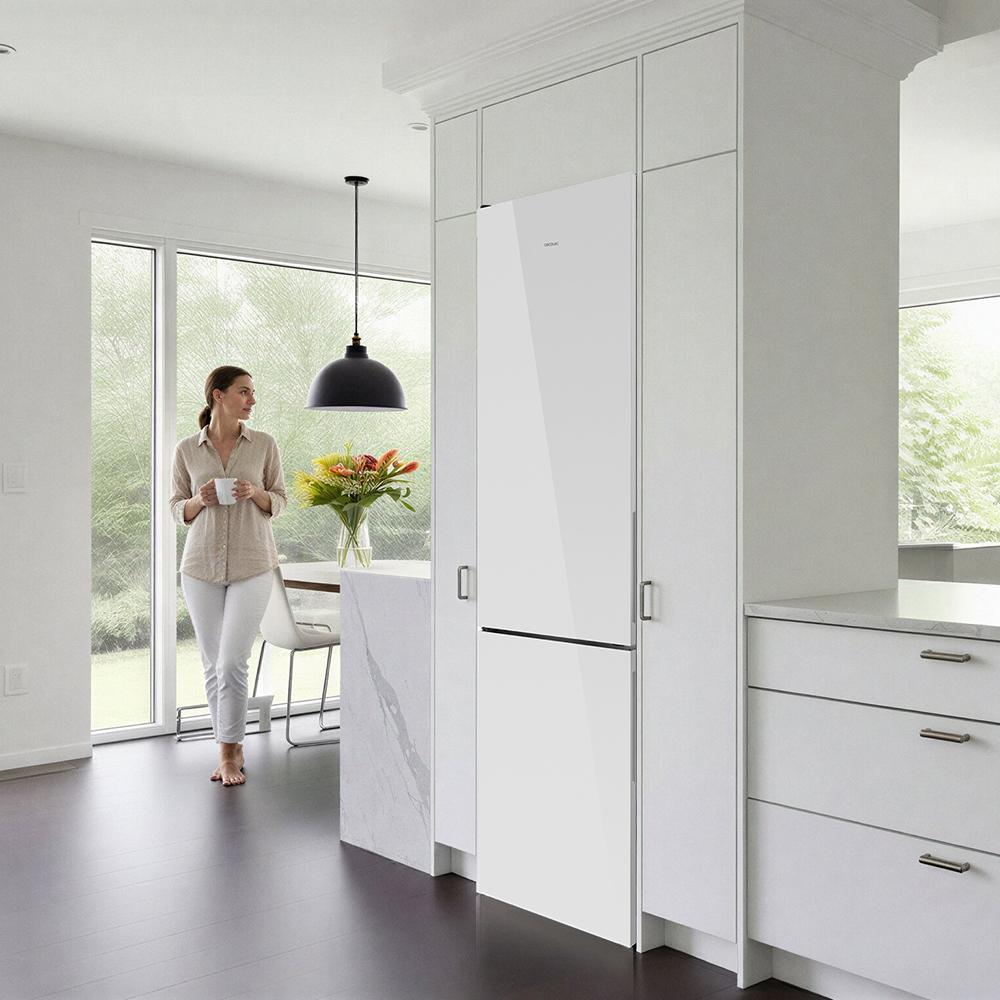 Bolero CoolMarket Combi 356i White Glass D
