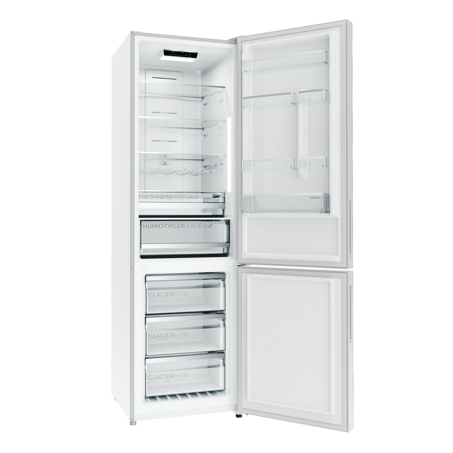 Bolero CoolMarket Combi 356i White Glass D