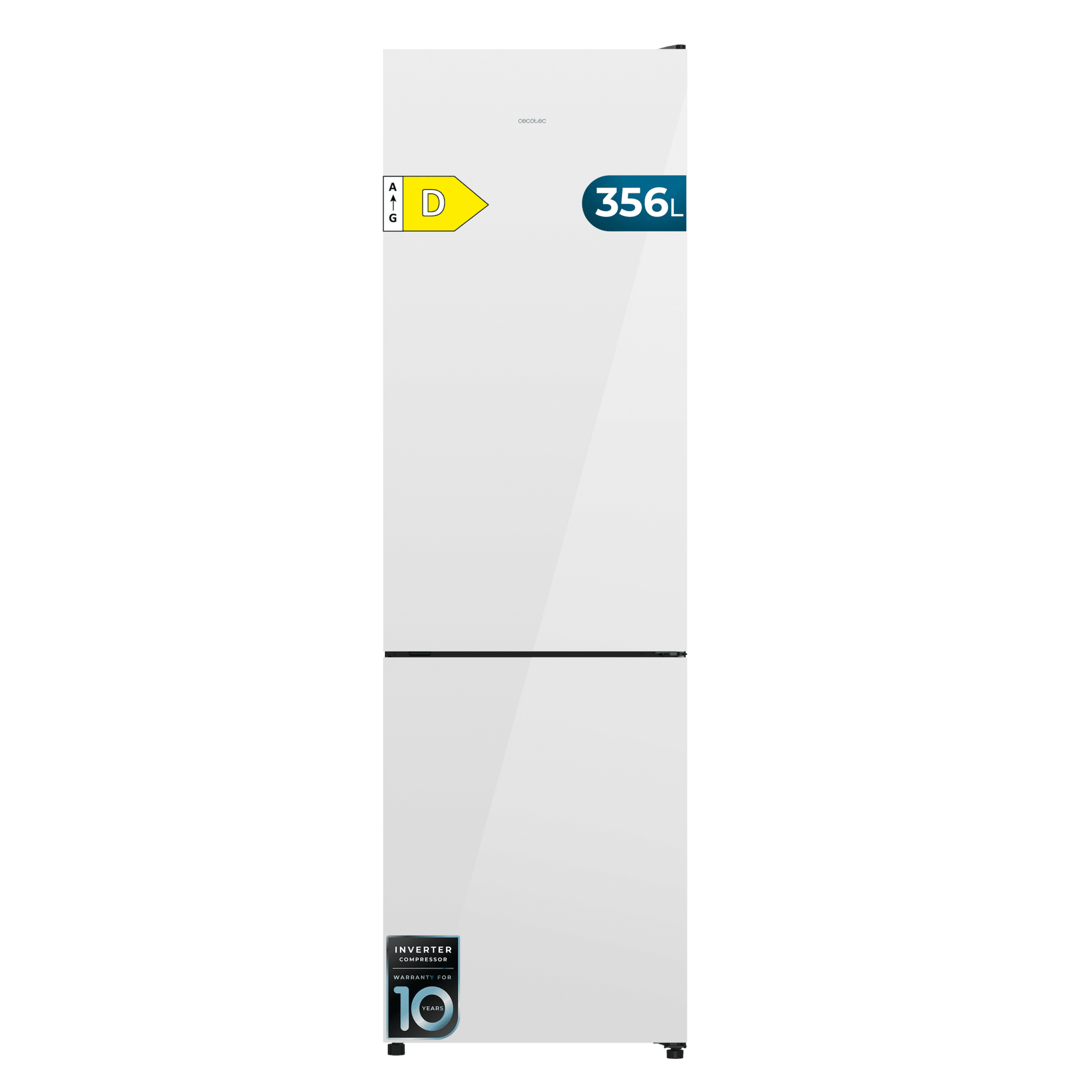 Bolero CoolMarket Combi 356i White Glass D