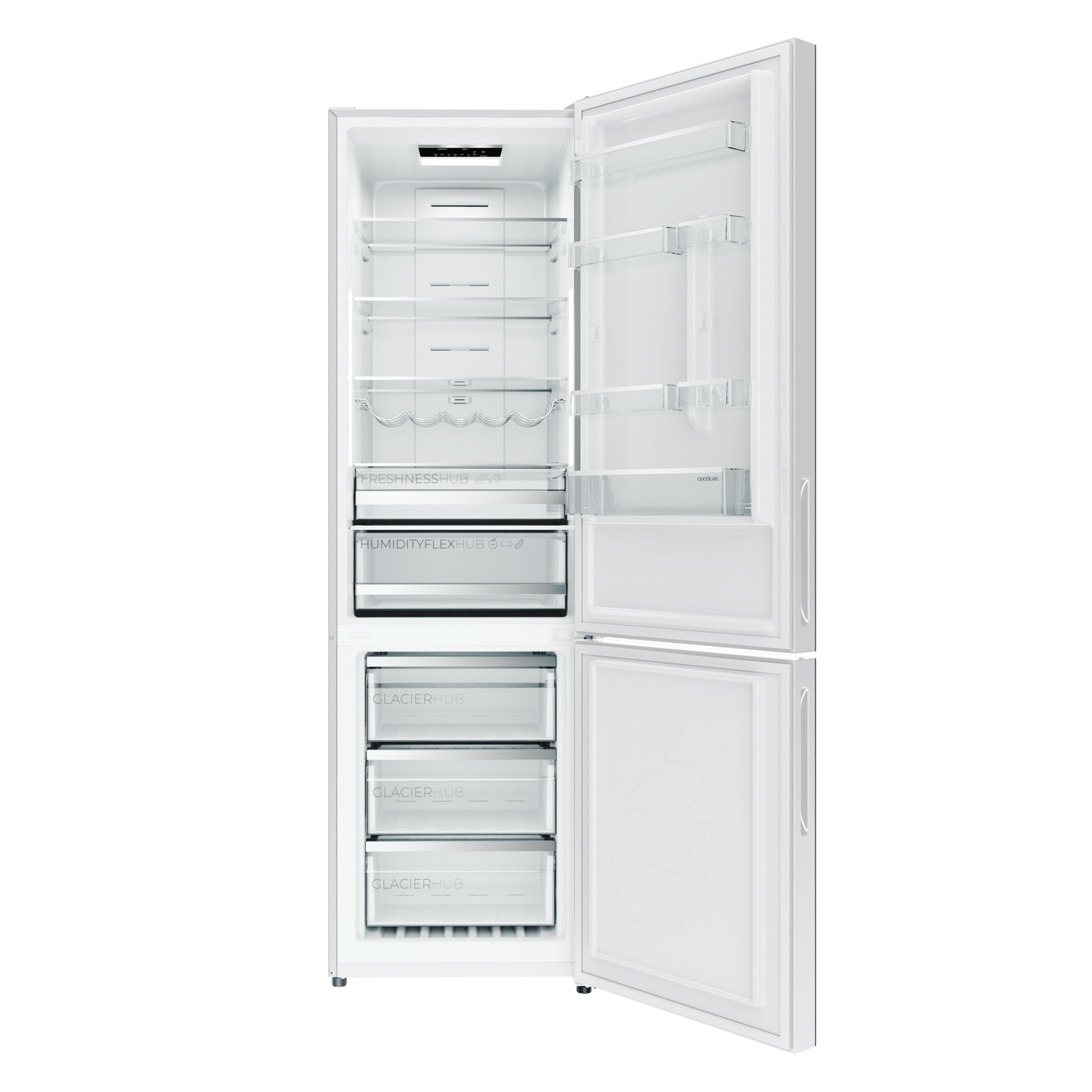 Bolero CoolMarket Combi 356i White Glass D